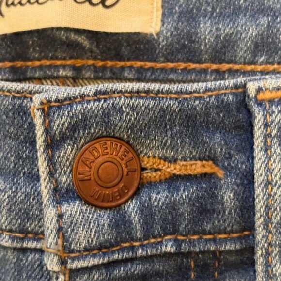 NWT Madewell 10" High Rise Skinny Jeans in Tencel Denim w/Magic Pockets Size 28 - Picture 5 of 14